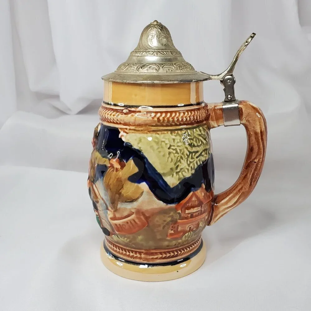VTG Weidmann's German Beer Stein Markings 5239 Germany 6 5/8